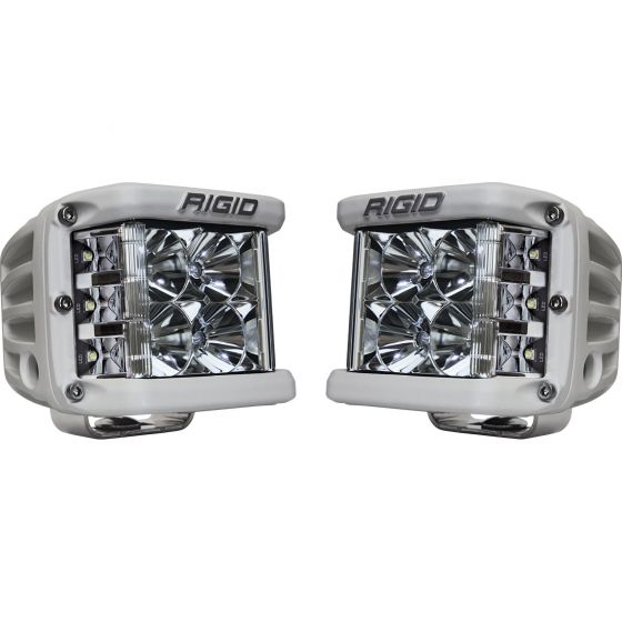 Rigid Industries D-SS - Flood - Set of 2 - White Housing