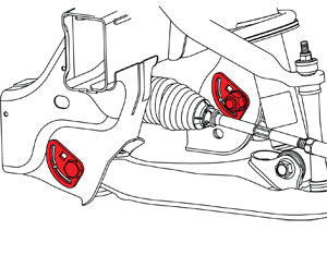 SPC GM 1500 Front Caster/Camber Adjustment Cam Kit - Pair