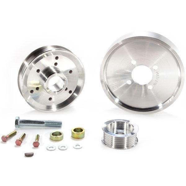 BBK PERFORMANCE UNDERDRIVE PULLEY KIT: 2002–2004 FORD MUSTANG GT