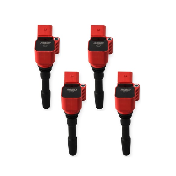 RACEPAK Coil. 13-18 VW / Audi 4 Cyl. 4-Pack. Red