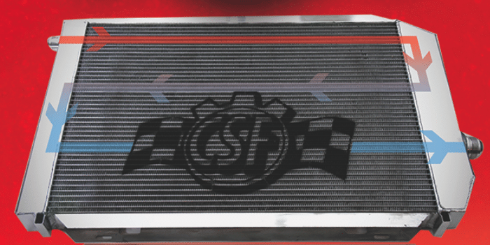 CSF COOLING ALUMINUM RADIATOR: 2015+ FORD MUSTANG GT - 0