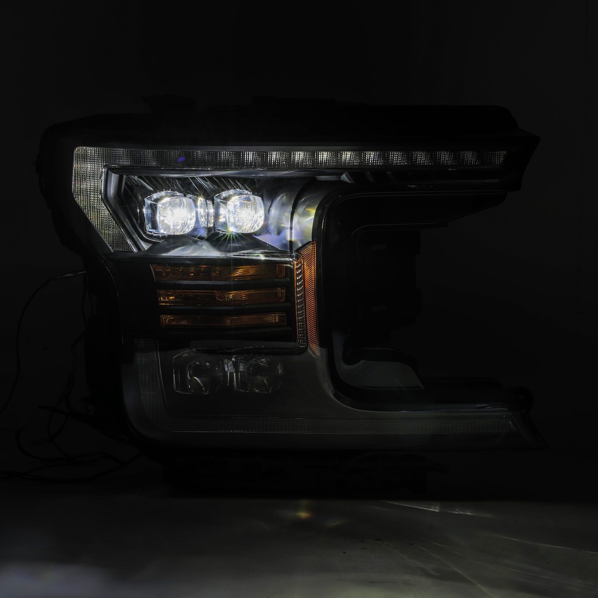 18-20 Ford F150 NOVA-Series LED Projector Headlights Black