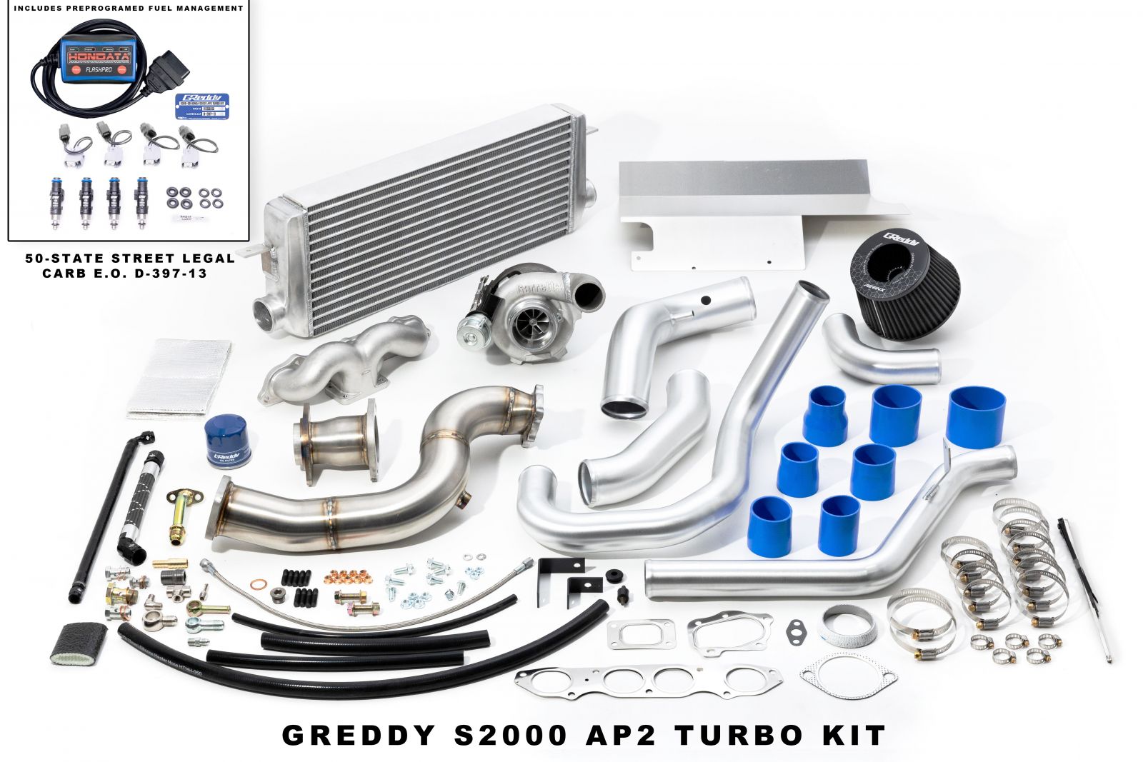 GReddy 06-09 Honda S2000 AP1/2 Gen2 GTX2867R Tuner CARB Turbo Kit