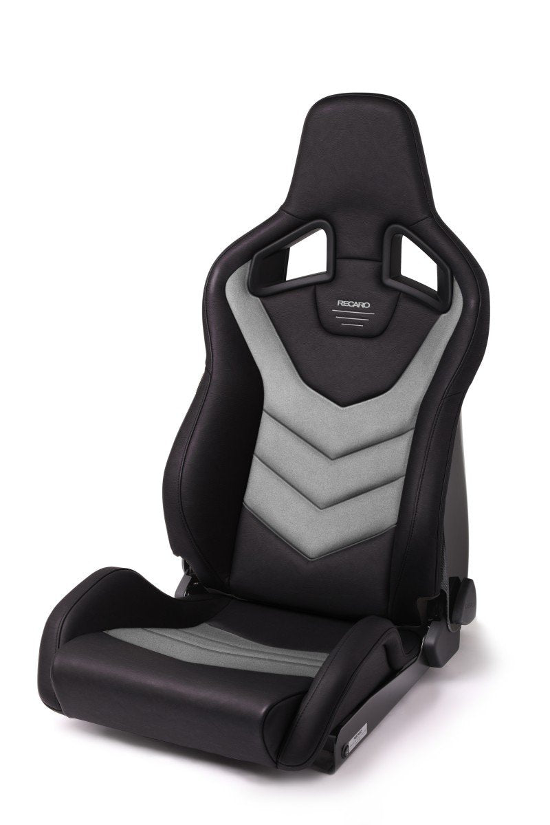 RECARO SEAT SPORTSTER GT PASSENGER VINYAL CLOUD GREY SUEDE