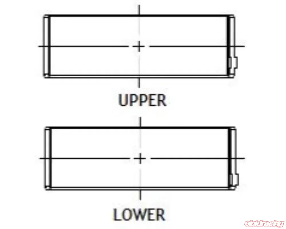 ACL Chrysler 345, 370 ci (5.7L/6.1L) Hemi .25 Oversize High Performance Rod Bearing Set