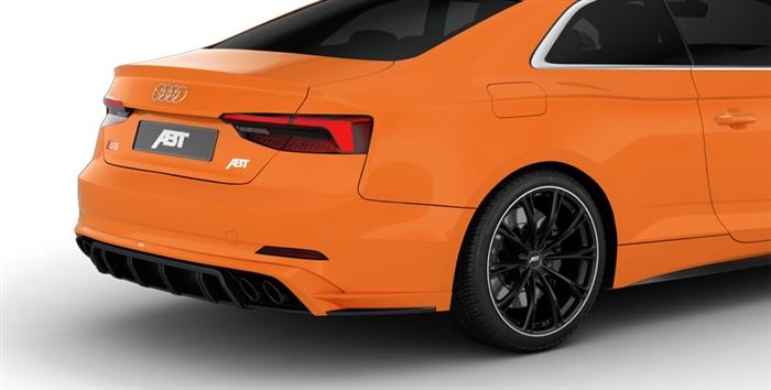 ABT Rear Skirt Set - B9 Audi | S5 (Incl. Muffler) - 0