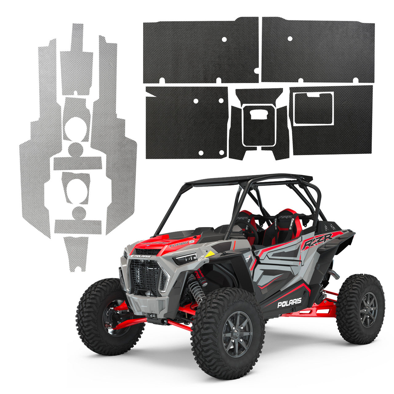 DEI 19-20 Polaris RZR XP 1000/RZR XP Turbo/RZR Turbo S Complete Heat Control Kit - 0