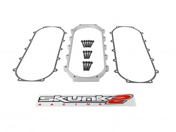 Skunk2 Ultra Series Honda/Acura Silver RACE Intake Manifold 1 Liter Spacer (Inc Gasket & Hardware) - 0