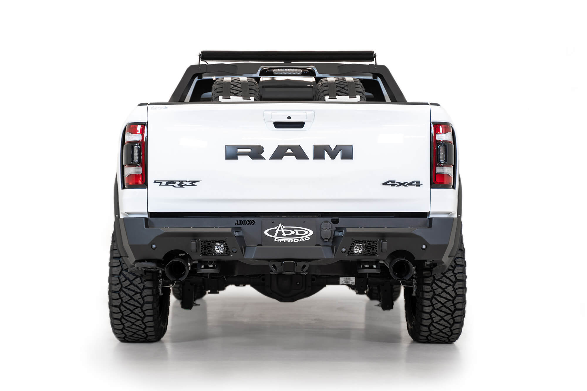 ADDICTIVE DESERT DESIGNS STEALTH FIGHTER REAR BUMPER: 2021 RAM 1500 TRX