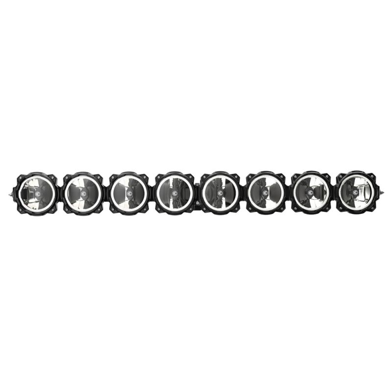 KC HiLiTES Universal 50in. Pro6 Gravity LED 8-Light 160w Combo Beam Light Bar (No Mount)