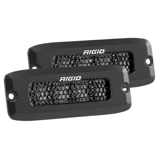 Rigid Industries SR-Q Series PRO Midnight Edition - Spot - Diffused - Pair