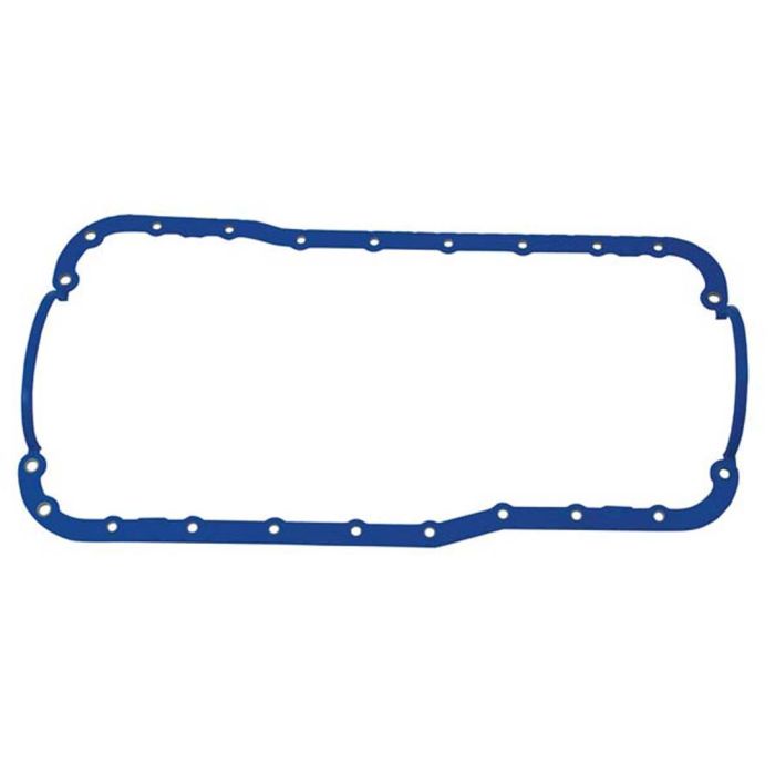 Moroso Ford 289-302 (Late Model Oil Pan) Oil Pan Gasket - One Piece - Reinforced Steel