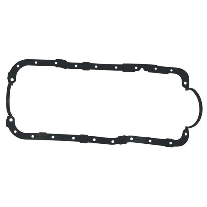 Moroso Ford 351W (Late Model Oil Pan) Oil Pan Gasket - One Piece - Reinforced Steel