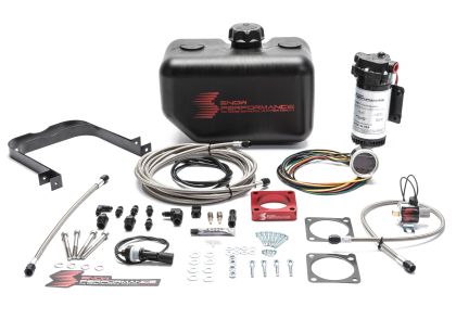 Snow Performance 08-15 Evo Stg 2 Boost Cooler Water Injection Kit w/SS Braid Line & 4AN Fittings