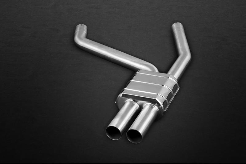 Porsche 958 Cayenne Induction - Valved Exhaust System & Mid-Pipes (Inc. Remote)