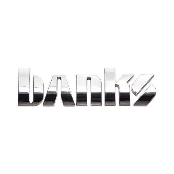 Banks Emblem Badge Kit - Chrome