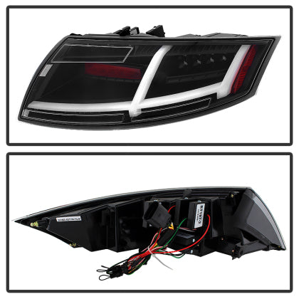 SPYDER AUTO LED TAIL LIGHTS: 2009–2014 AUDI TT - 0