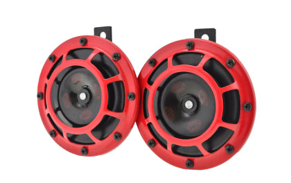 Hella Supertone Horn Kit 12V 300/500HZ Red