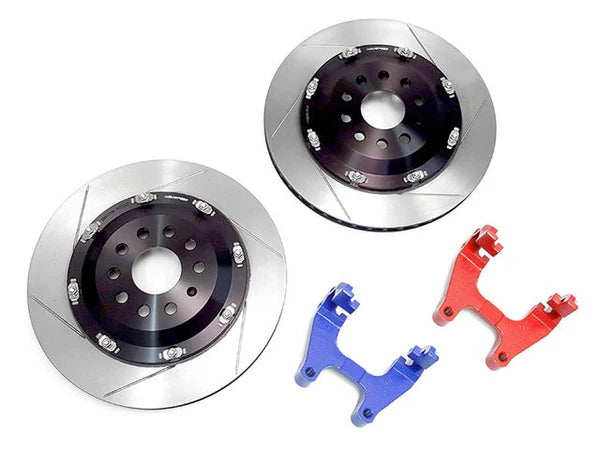 Neuspeed 2-Piece Floating Brake Rotors Upgrade Kit (350mm) - VW/Audi MQB EVO | 99.10.51