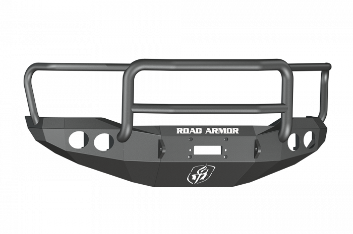 Road Armor 07-13 Toyota Tundra Stealth Front Winch Bumper w/Lonestar Guard - Tex Blk