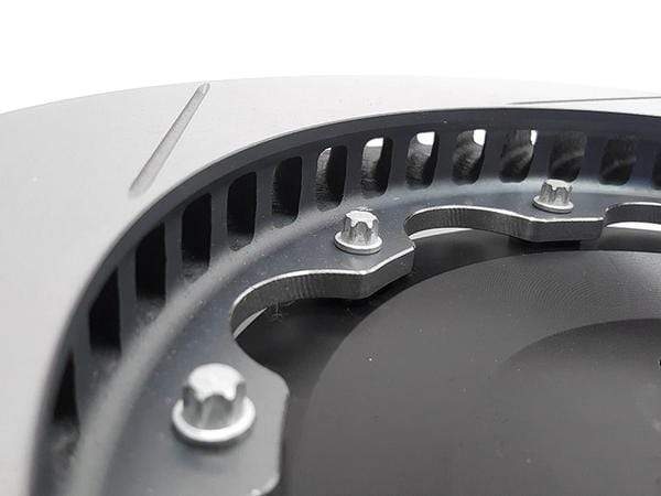 NEUSPEED 2-Piece Front Brake Rotor Kit - 370mm (RS3)