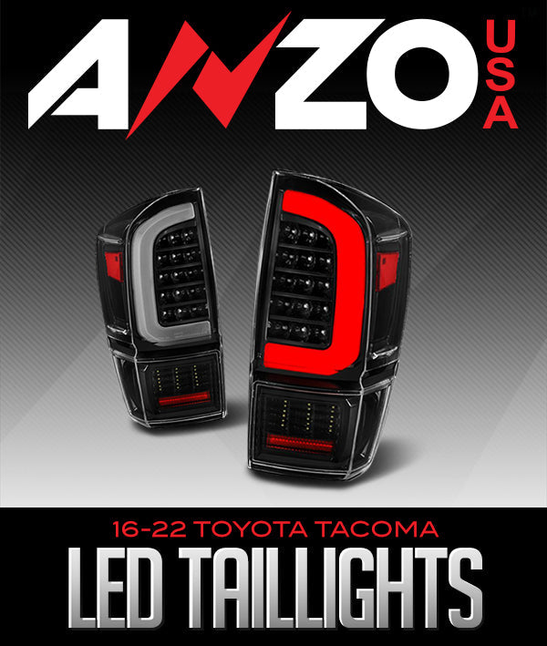 ANZOUSA LED TAILLIGHTS: 2016–2022 TOYOTA TACOMA