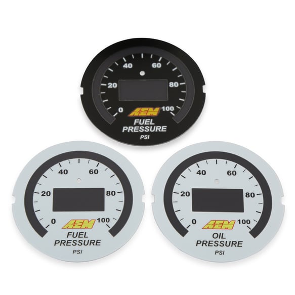 AEM 52mm Pressure (Oil or Fuel) Digital Gauge