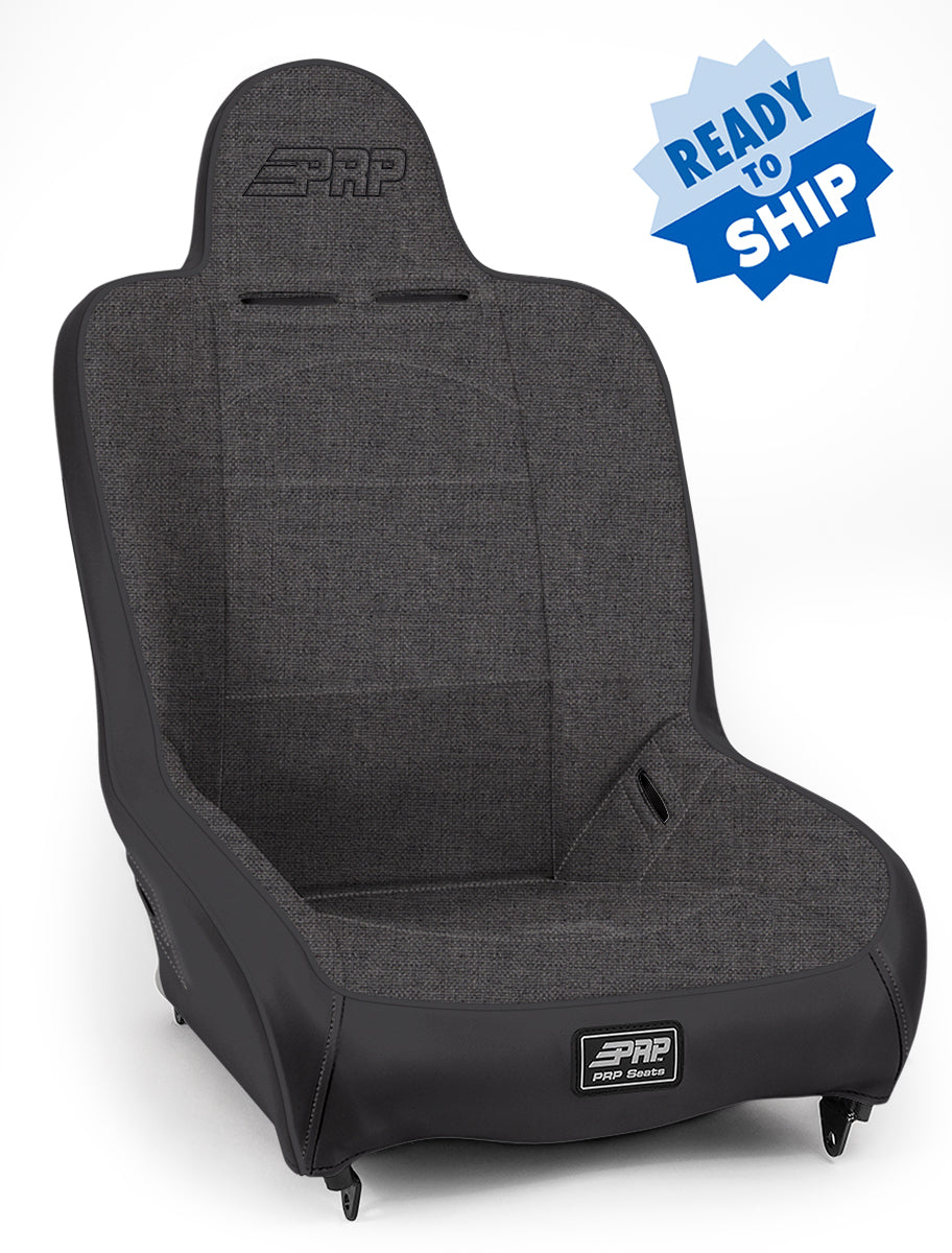 PRP Premier High Back Suspension Seat (Two Neck Slots) - All Grey