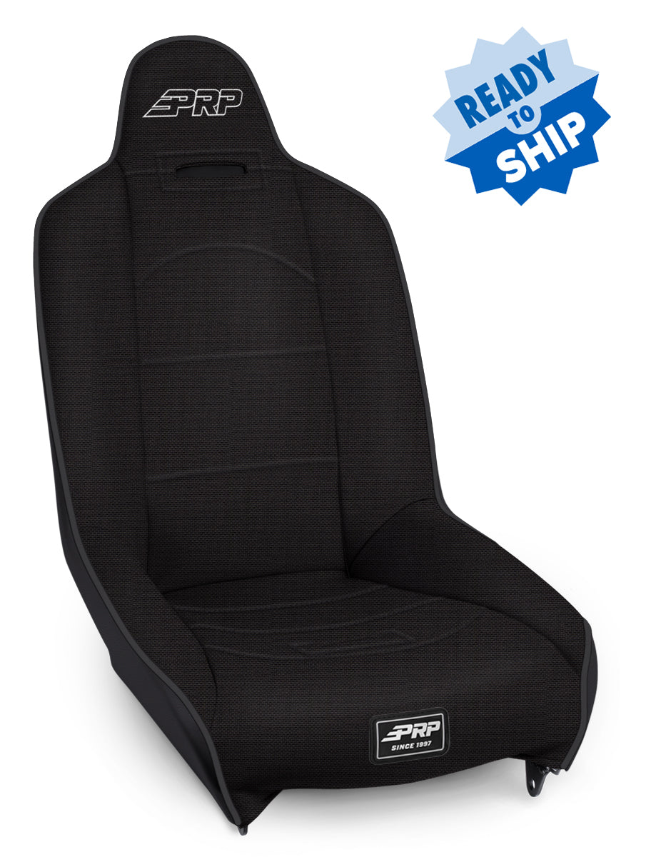 PRP Roadster High Back Suspension Seat - All Black