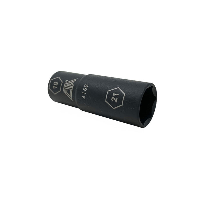 A168 - Extra Thin-Wall Impact Flip Socket 19mm x 21mm