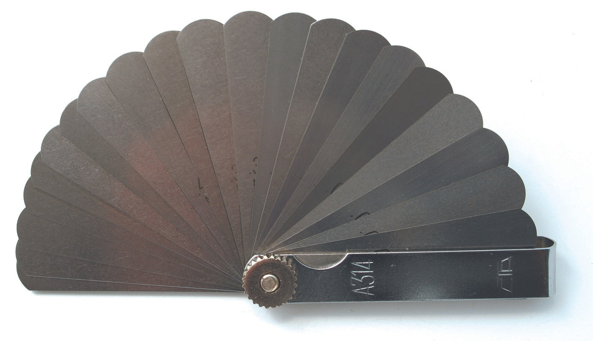 A314 - 25-Blade Metric Feeler Gauge