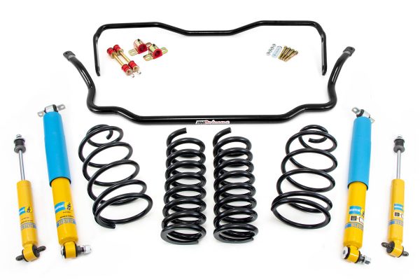 UMI Performance 64-66 GM A-Body Handling Kit 2in Lowering Stage 1 - Black