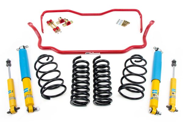 UMI Performance 1967 GM A-Body Handling Kit Stage 1 - 1in Lowering - Red