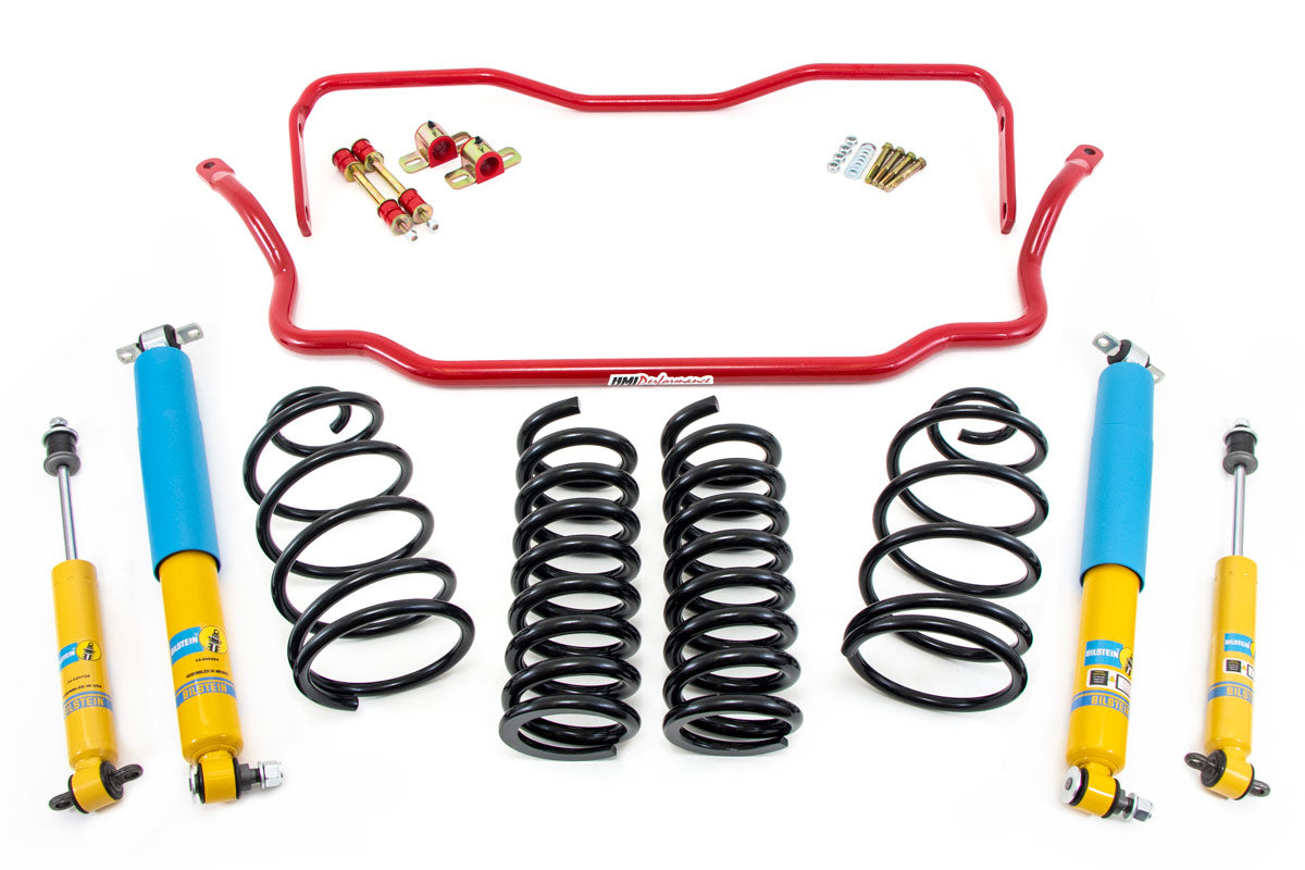 UMI Performance 64-66 GM A-Body Handling Kit 2in Lowering Stage 1 - Red