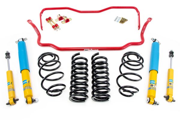 UMI Performance 68-72 GM A-Body Handling Kit 1in Lowering Stage 1 - Red