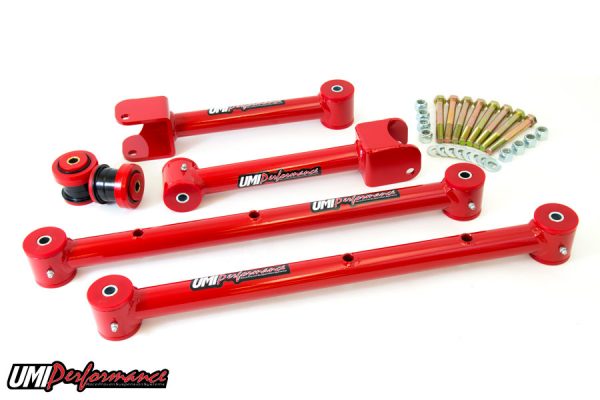 UMI Performance 65-67 GM A-Body Rear Suspension Kit - Red