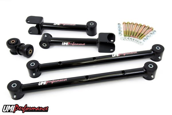 UMI Performance 65-67 GM A-Body Rear Suspension Kit - Black