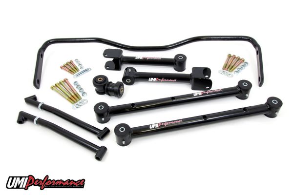 UMI Performance 65-67 GM A-Body Rear Suspension Kit - Black