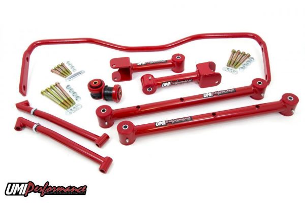 UMI Performance 68-72 GM A-Body Rear Suspension Kit - Red