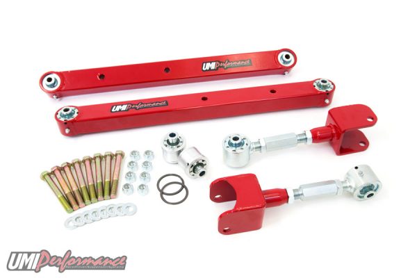 UMI Performance 65-67 GM A-Body Pro-Touring Rear Suspension Kit - Red