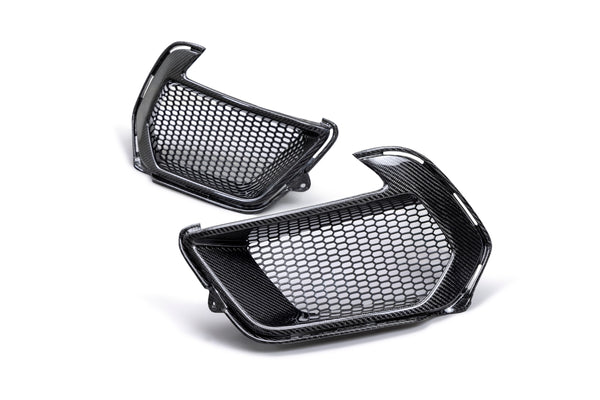 Anderson Composites 21-22 Ford Mustang Mach 1 Carbon Fiber Air Duct Bezels