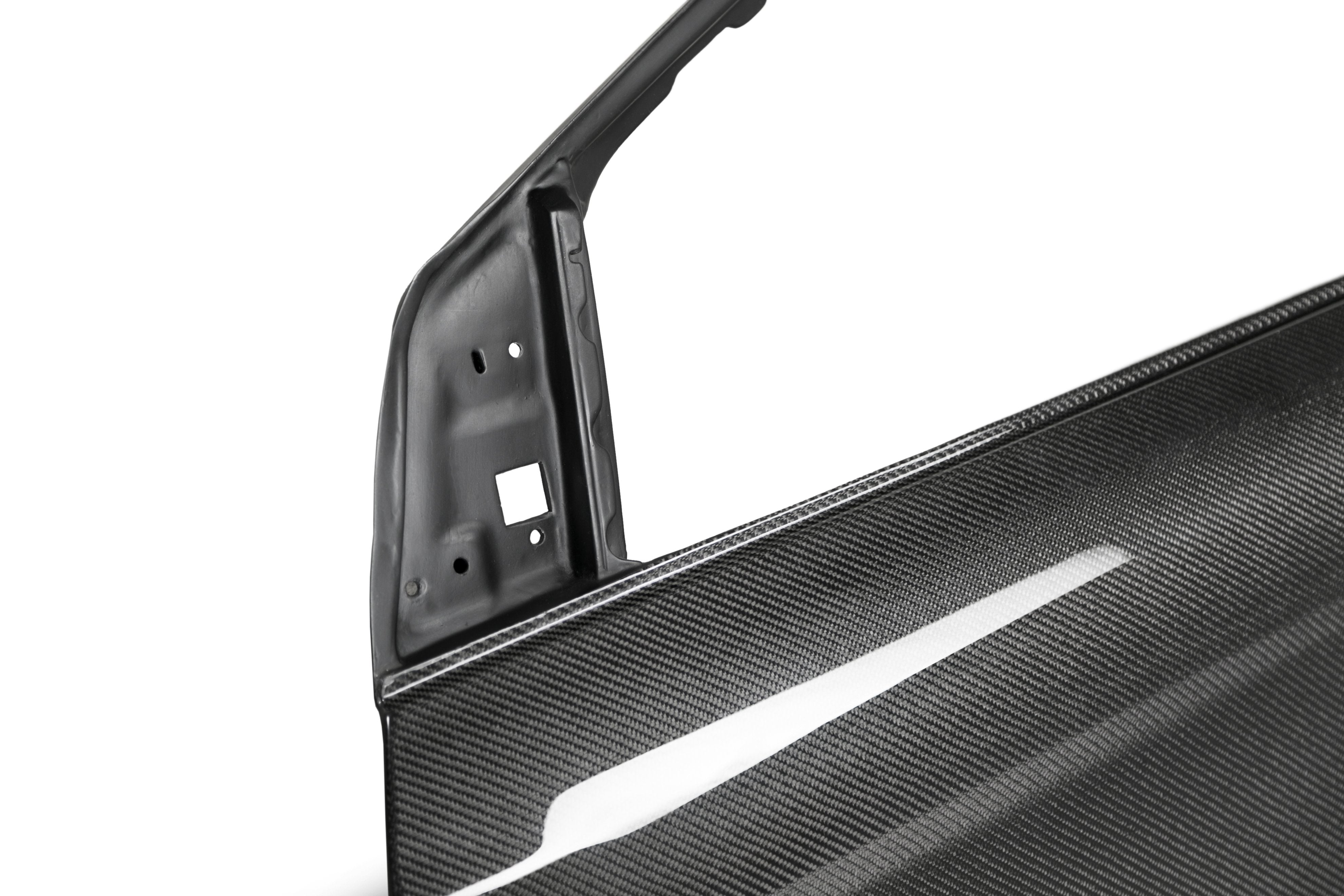 Anderson Composites 16-18 Ford Focus RS Front Carbon Fiber Doors (Pair)