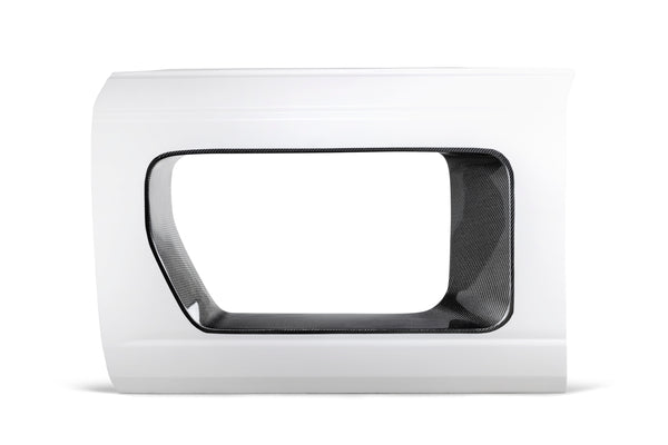 Anderson Composites 21-22 Ford Bronco 4DR Fiberglass Front Doors (Pair) w/ CF Inserts - Off Road