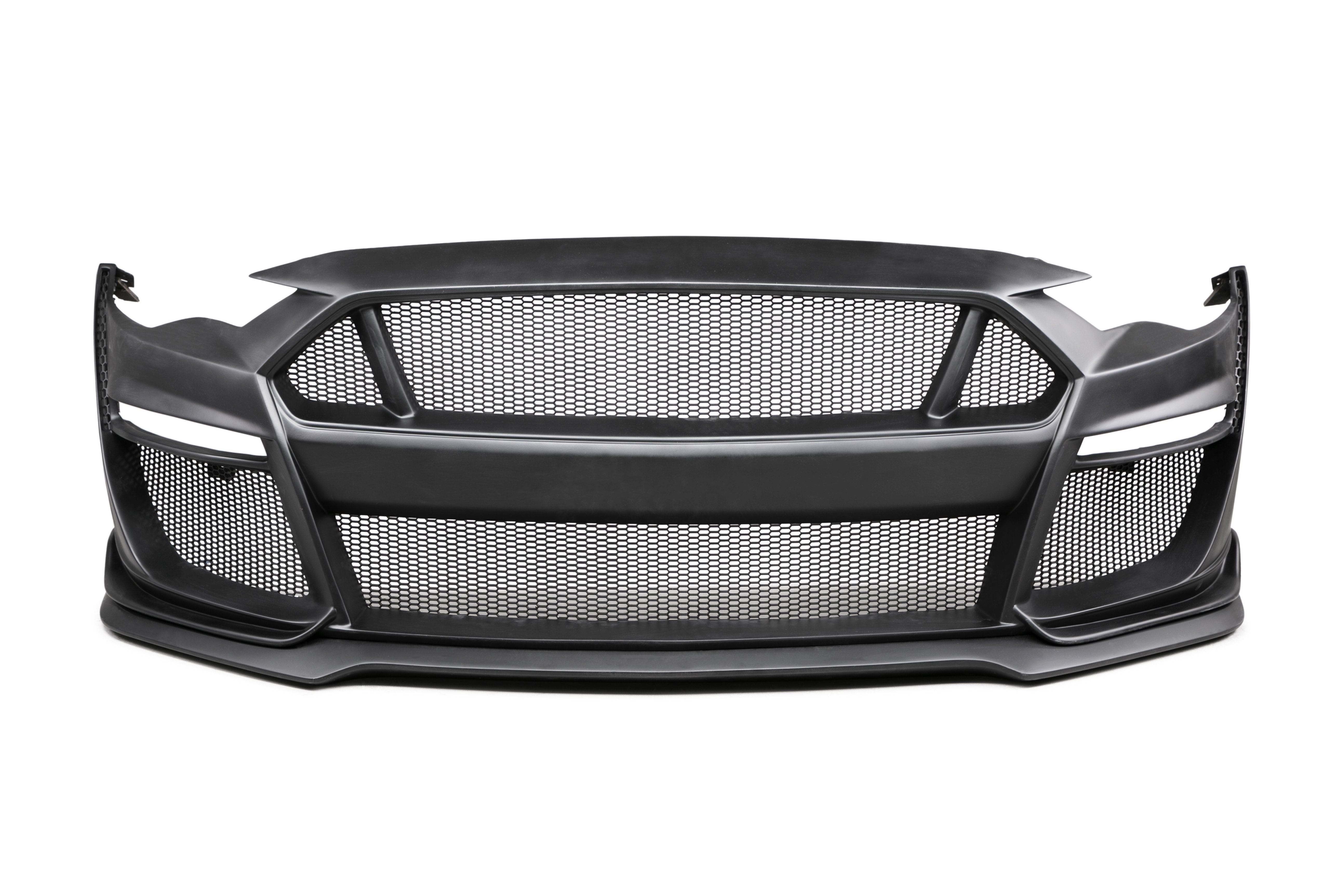 Anderson Composites 18-19 Ford Mustang Type-ST Fiberglass Front Bumper w/Lip (Req Anderson Fenders)