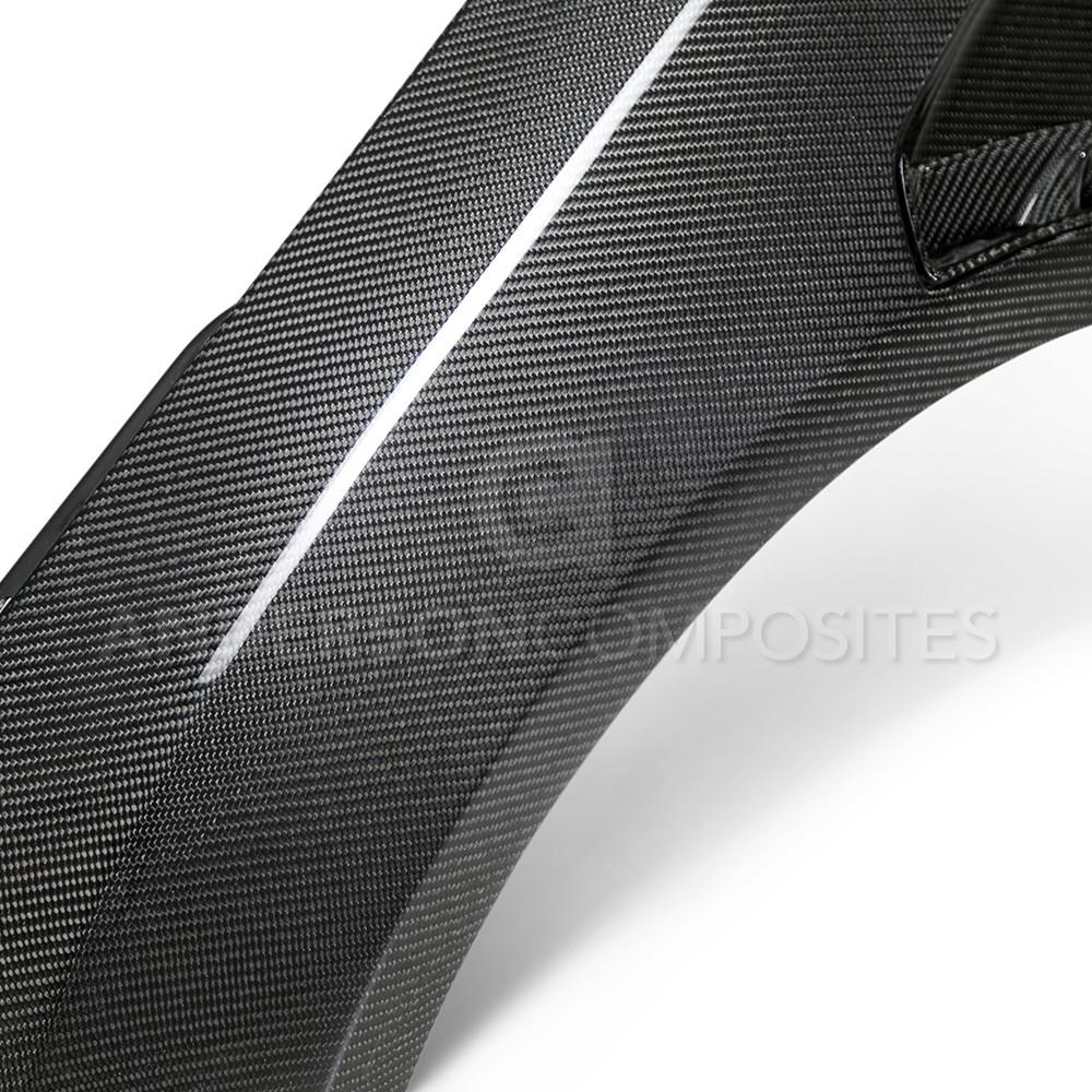 Anderson Composites 2016+ Focus Type-GR Vented Carbon Fiber Fenders .04in Wider (Pair)