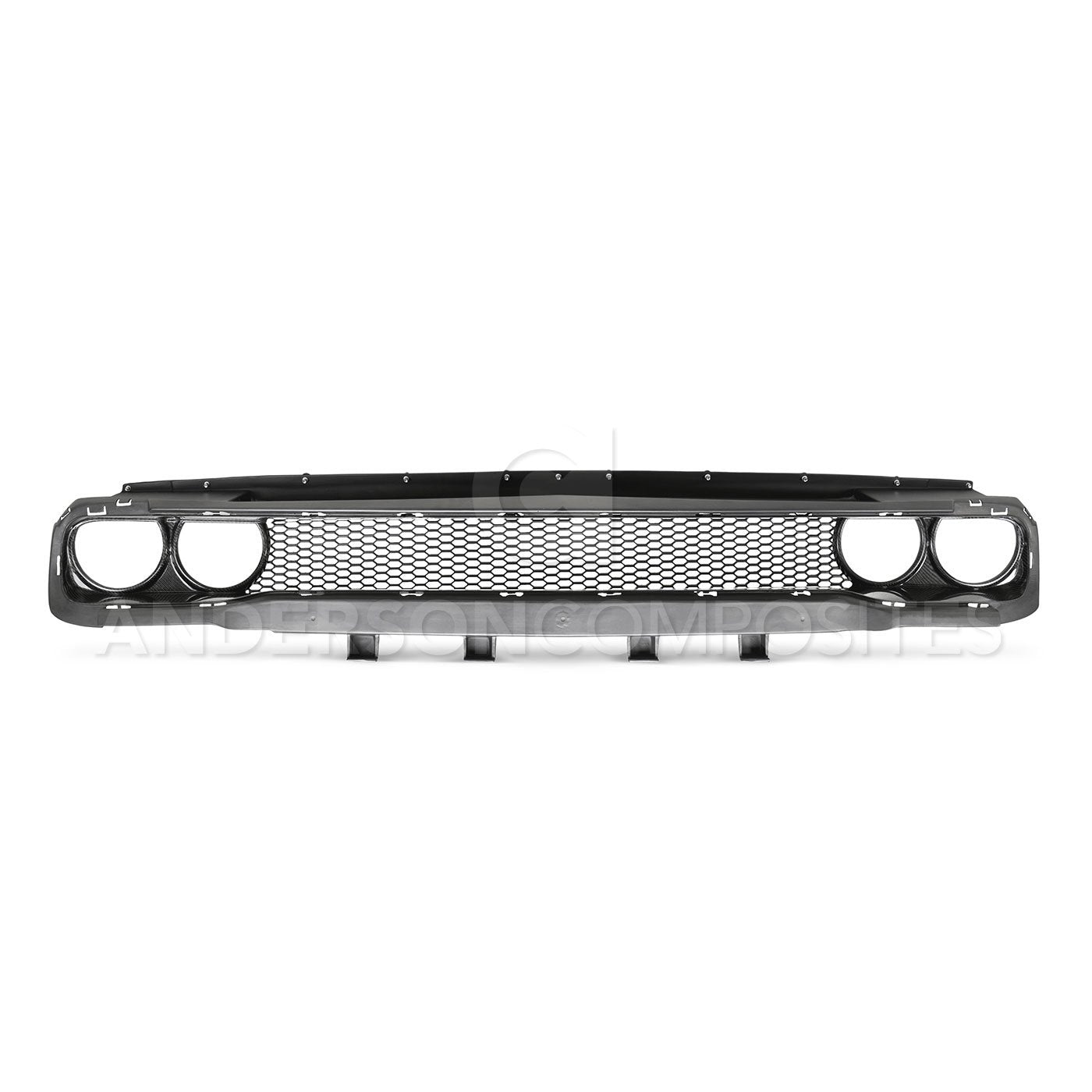 Anderson Composites 15-18 Dodge Challenger Type-AS Front Upper Grille - 0