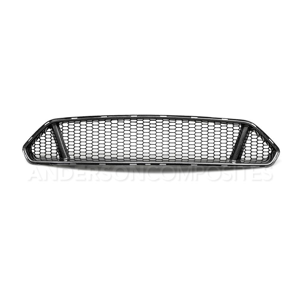 Anderson Composites 2018 Ford Mustang Type-GT Carbon Fiber Upper Grille - 0