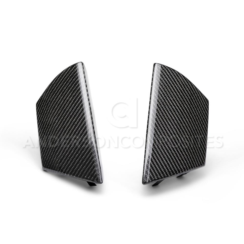 Anderson Composites 2015-2017 Ford Mustang Shelby GT350 Carbon Fiber Front Upper Grille Inserts - 0