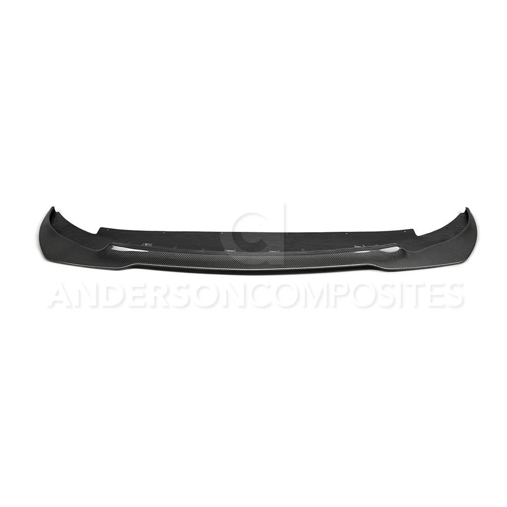 Anderson Composites 2015-2018 Ford Mustang Shelby GT350R Carbon Fiber Front Splitter (1 PC) - 0