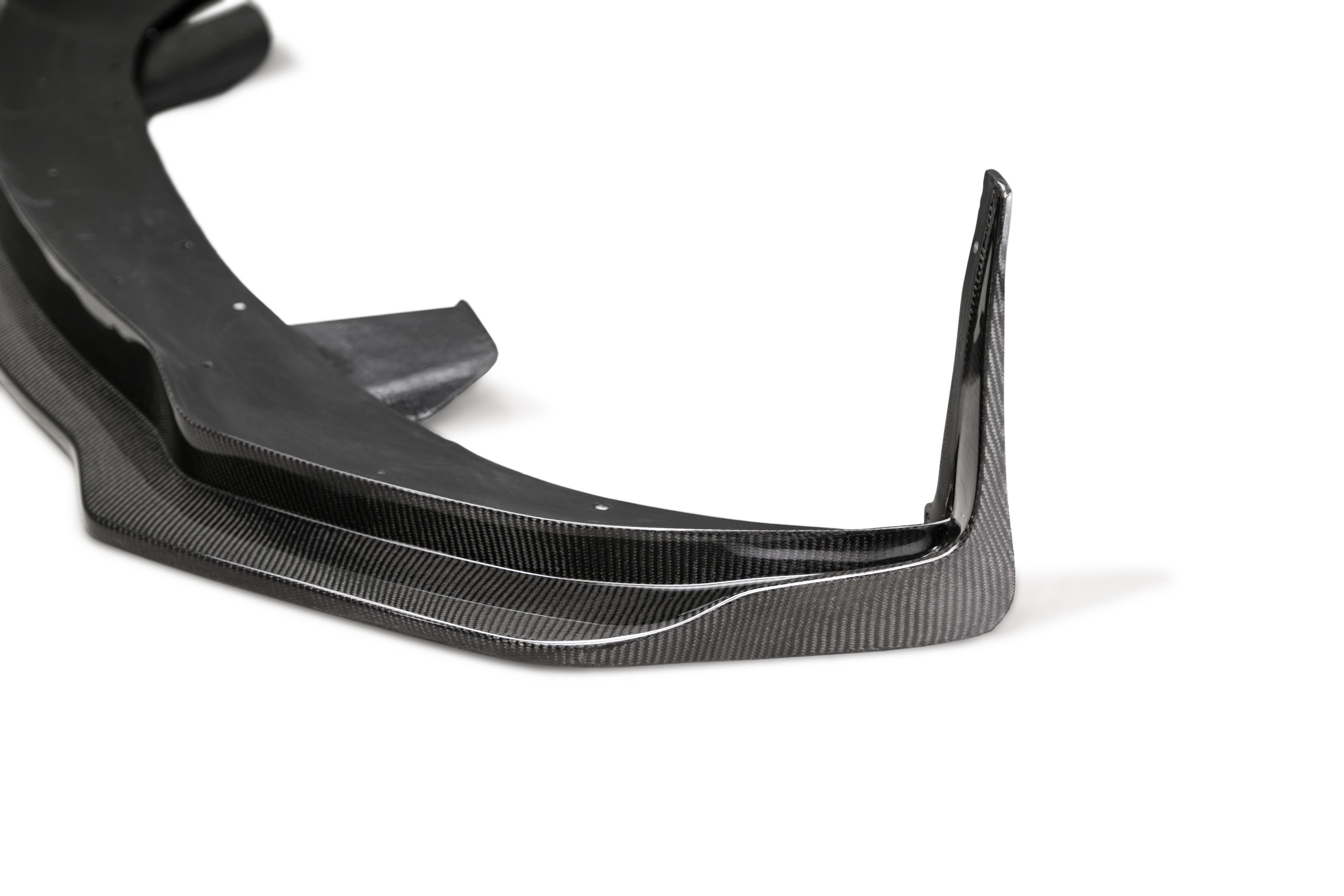 Type-MB carbon fiber front chin spoiler for 2020-2023 Dodge Charger Widebody